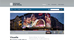 Desktop Screenshot of kleinhempel.de